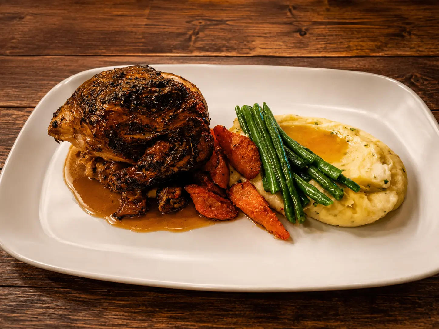 Signature wood-fire Rotisserie chicken delivered from notable – The Steakhouse to Varsity, Calgary